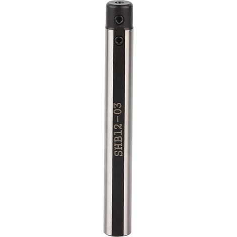 Bohrstange mit kleinem Durchmesser, HSS-Drehmaschinenverlängerungswerkzeug für CNC-Drehen und -Fräsen SHB12SHB-12-03