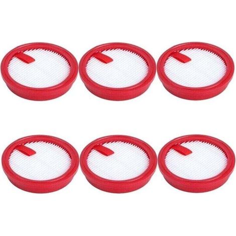 Kit di 6 strumenti lavabili per la pulizia del filtro HEPA, XU, adatto per l'aspirapolvere senza fili Puppy T10 Pro --Crezuo (1/4)
