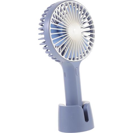 Tragbarer elektrischer Ventilator mit 3 Geschwindigkeitsstufen, Mini-Ventilator für Zuhause, Büro und Reisen, zufällige Farbe (1/5)
