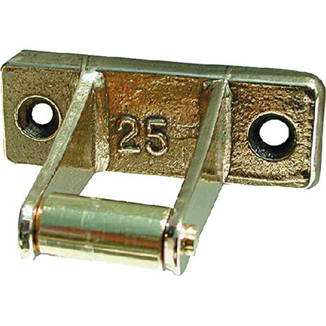 CAVALLOTTO IN OTTONE PER ASTE DI CREMONESI mm 20 ottone lucido