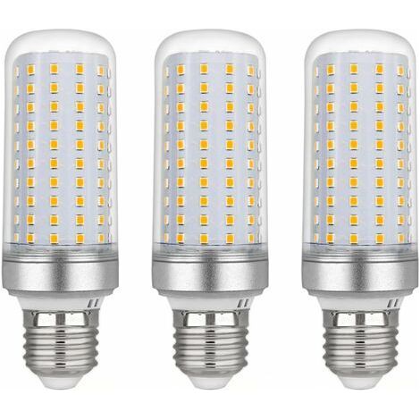 Ampoule Led E27 Maïs 30w, AC175-265V, Blanc Chaud 3000K 2500LM, Non Dimmable, 300W Ampoule Halogène Équivalent, Ampoule Maïs Led pour Lustres, Plafonniers, Lampes de Table et Lampadaires, Lot (1/5)