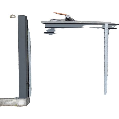 Pignon de portail coulissant, matériau en acier, longueur 1m, hauteur 30mm, épaisseur 12mm, module 4 (1/5)