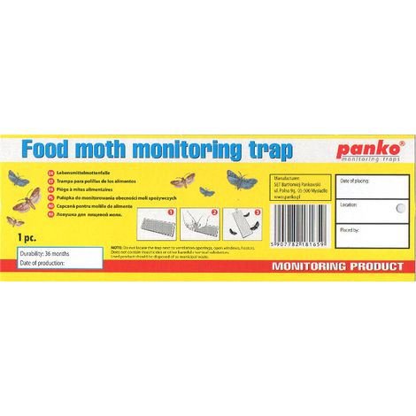 PANKO — marqueur à phéromone pour mites alimentaires (22 × 7,8 cm)