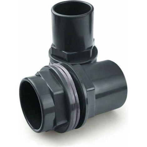Cuve de récupération d'eau de pluie 1000L avec trop-plein, raccord PVC diamètre 40/50 mm pour réservoir extérieur. (1/4)