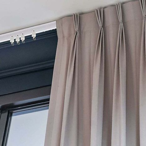 Rail de Rideau Flexible de 5 Mètres pour Rideaux de Plafond Incurvé et Pliable. (1/4)