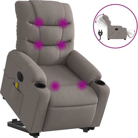 Maison Exclusive - Sillón de masaje eléctrico reclinable elevable