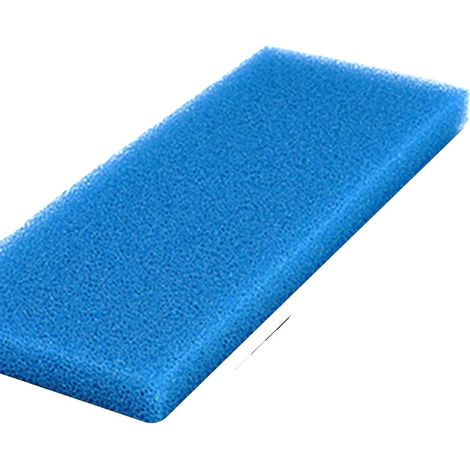 Cotone filtrante per acquario, materiale biochimico resistente, filtrazione meccanica efficiente, blu (1/2)