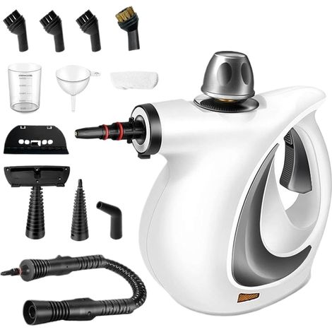 Nettoyeur vapeur Haute Pression, Chauffage Rapide, Puissant Nettoyeur vapeur à main pour joints, sols, moquettes Pour Voiture Et Auto, Cuisine, Tissus Ameublement, Saleté Et Graisse (1/5)