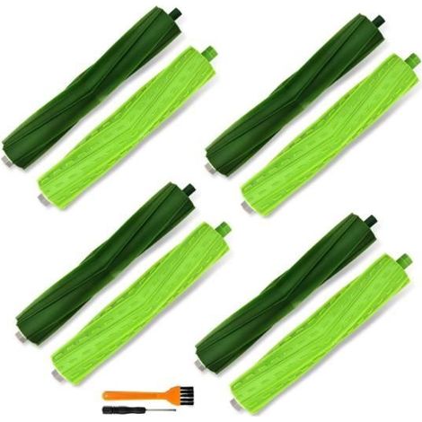 pour IRobot Roomba I7 I7+ I3 I3+I4 I6 I6+I8 I8+-Plus E5 E6 E7 I, E & J Series Vac Rubber Roller Brushes ACCESSOIRE D’ASPIRATEUR (1/4)