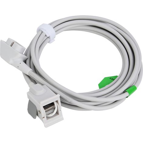 Sonde de saturation en oxygène SpO2 réutilisable à 6 broches coudée CSI Criticare Systems International (1/5)