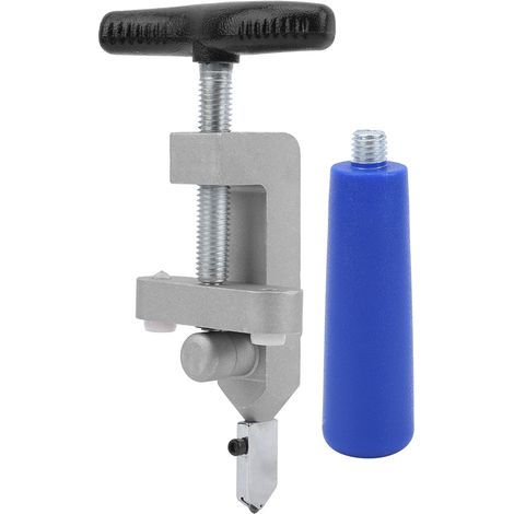 Coupe-verre à molette ergonomique multifonction, ouvre-carreaux portable, outil de découpe manuel pour carrelage et verre (1/5)