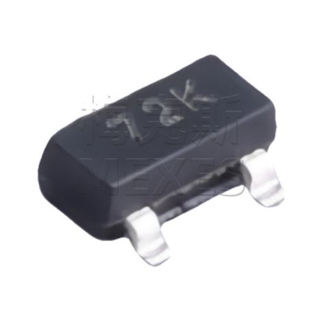Changdian Changjing 2N7002K 72K Boîtier SOT-23 Courant de 340 mA Tension de tenue de 60 V Composant électronique MOSFET à canal N 5 unités