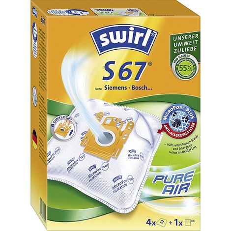 Swirl S67 PureAir Staubsaugerbeutel 4 St. (1/7)