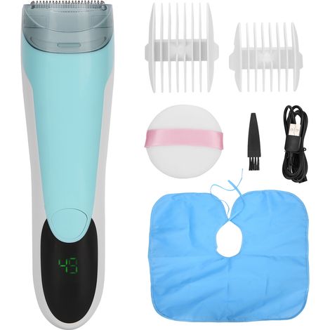Tondeuse à Cheveux Silencieuse Rechargeable pour Bébé, Imperméable et Sans Fil (1/5)