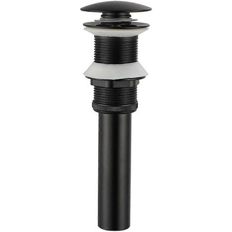 Bouchon de vidange pour lavabo de salle de bain, bouchon de vidange à pression escamotable, accessoire non poreux - FFY (1/4)