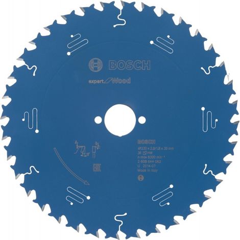 Hoja de sierra circular Expert 230x30x2,8 36T Bosch (1/2)