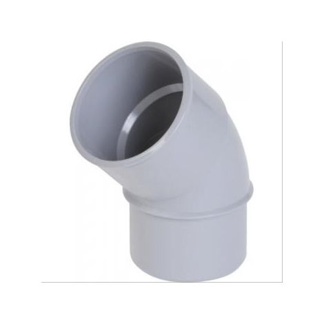 Coude PVC 45° MF 125 Nicoll -NF-