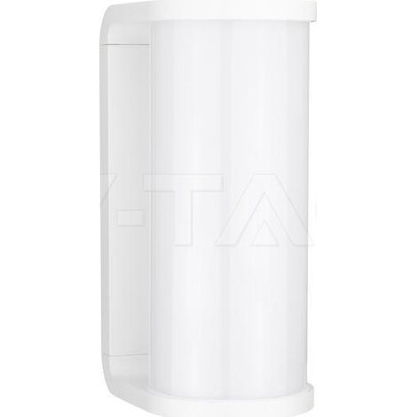 V-tac 12w led-wandleuchte weiß ip65 - 23759 (1/2)