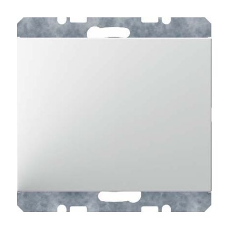 Tapa ciega sin garras Berker by Hager 10457009 Blanco Brillo