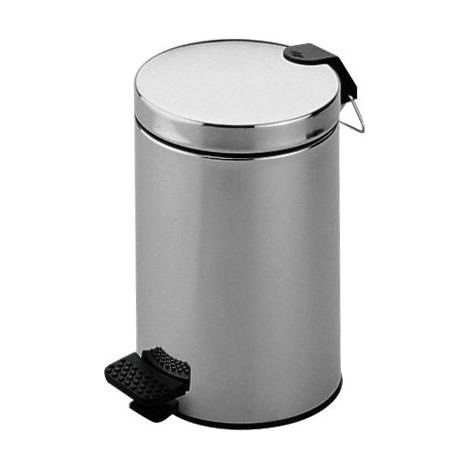 Pattumiera 12 l argento anodizzato KEUCO