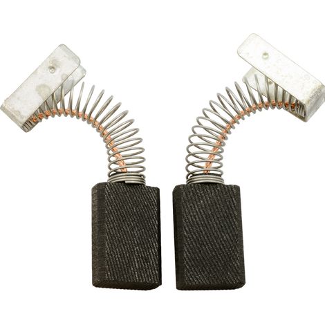 Balais de Charbon pour Black & Decker Scie HD1215 - 6x12,5x19mm (1/2)