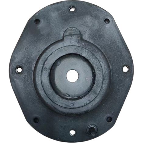 Applicable au support supérieur d'amortisseur avant Citroën Peugeot Fukang 4143500, ensemble en caoutchouc et métal, support supérieur d'amortisseur avant, roulement de direction et forces d'amortisse (1/4)
