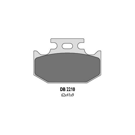 Pastillas de freno Delta para TTR 600 DT 125 DR 350 250 KLX RM X KX WR YZ
