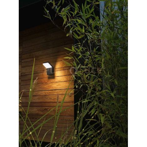 NINJA APPLIQUE 20W 1588LM 4000K IP65 NERO H.21CM
