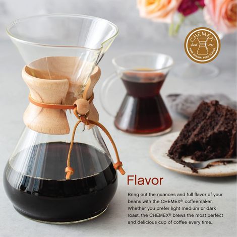 Chemex Classic macchina da caffè trasparente 10 tazze (1/5)