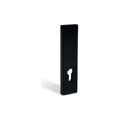Plaque Avec Perçage Cylindre Pour Push-Bar 449 - Noir- CORNI