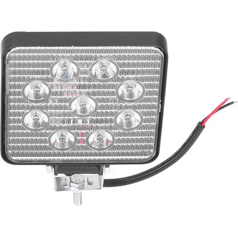 27W 9LED 2700LM LED-Flutlicht Universal-Auto-Fernlicht Außen-Arbeitsleuchte (1/5)