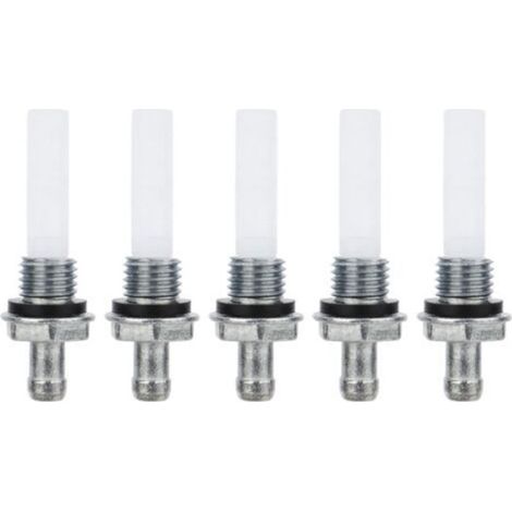 5 Pièces Filtres à Carburant Métalliques pour Moteurs 4 Temps Adaptés aux Modèles Populaires - (1/5)