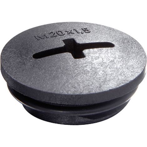 Wiska 10064645 EVSG-ORD M25 RAL 9005 Verschlussschraube M25 Polyamid Schwarz (RAL 9005) 1 St.