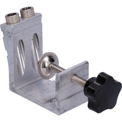 49-teiliges Set mit 9-mm-Holzbearbeitungs-Lochpositionierern (15°-Winkel) aus robuster Aluminiumlegierung (1/5)