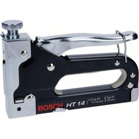 Bosch – Agrafeuse-cloueuse à main Type 53 – Longueur agrafe 4-14 mm – Pour tissus, cartons et matériaux isolants – 1 pc (1/5)