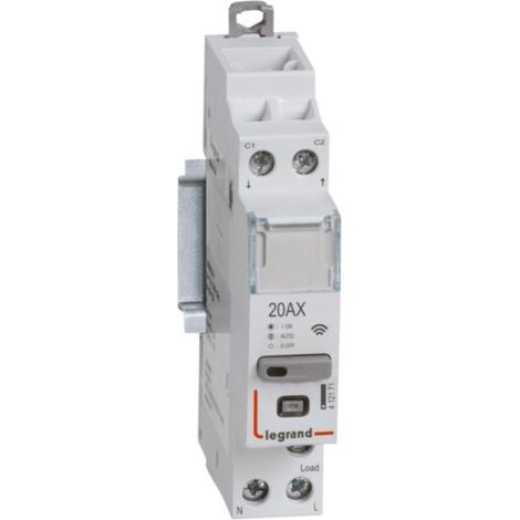 Contacteur connecté DRIVIA with Netatmo multifonction silencieux 1P 20AX 230V- 1 module - LEGRAND