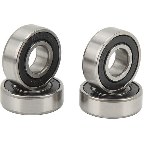 4 roulements de roue 6202-RS en acier chromé de rechange pour mini-moto Coleman Powersports CT200U CT200U-EX Trail 200 (1/5)