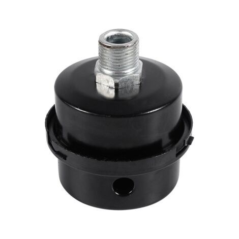 Kompressor Schalldämpfer Filter, Kompressor Luftfilter 3/8" 16mm Gewinde Metall Ansaugfilter Luftkompressorfilter (1/5)