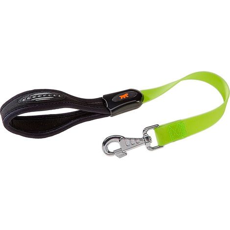 Ferplast EVOLUTION GM Guinzaglio in poliestere e Pvc per cani. Vari colori e misure.. Variante GM25/55 - Misure: 25 mm x L 55 cm - Verde acido (1/2)