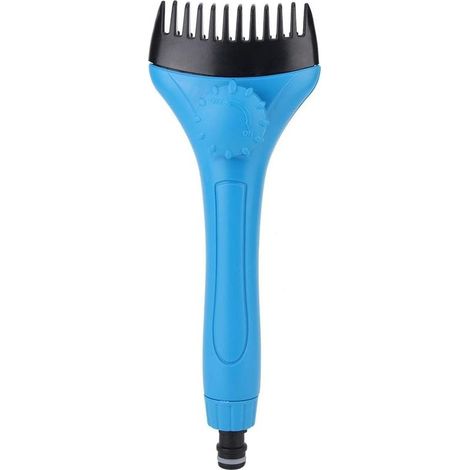 Brosse de nettoyage de filtre de piscine à main, PVC 10,0x3,7 pouces, pour nettoyer les débris et la saleté du filtre (1/5)