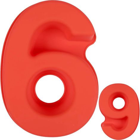 Moule À Gâteau En Silicone - Chiffre 7 - 20 X 25 Cm - Résistant À La Chaleur Jusqu'à 230 °C - Pour Anniversaire Et Fêtes (1/5)