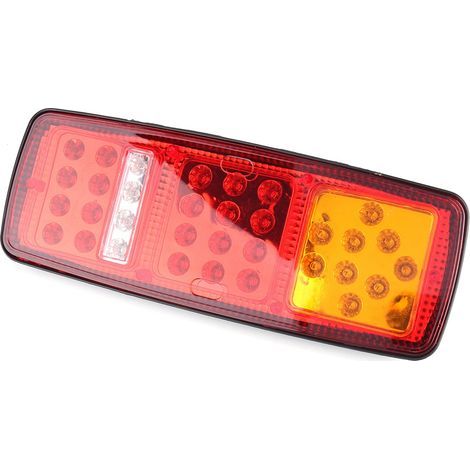 Luz trasera LED para coche y remolque de camión, indicador de advertencia de seguridad, luz de marcha atrás para Mercedes (1/5)