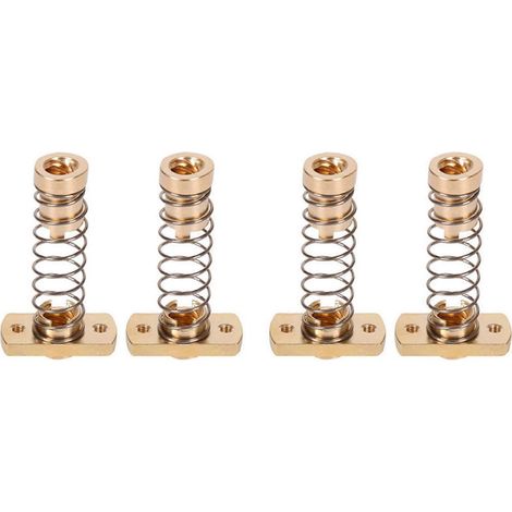 4 Sätze CR10 Z-Achsen T8 Spielfreie, federbelastete Muttern zur Eliminierung von Platzbedarf für Upgrade Ender 3S Ender 3 Pro()