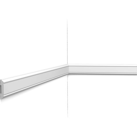 PX144 Cimaise murale Orac Decor - 5x1x200cm (h x p x L) - moulure décorative polymère A l'unité (1/4)