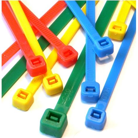 LOGILINK Fascette Fermacavo in nylon Colorate Set da 200 pz (1/2)