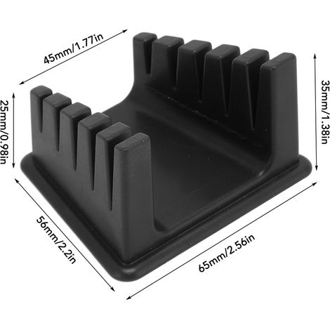 Ortviai Pince à Câbles pour Station de Soudage en ABS – Noir, 65 x 56 x 35 mm, Fixation Magnétique (1/4)