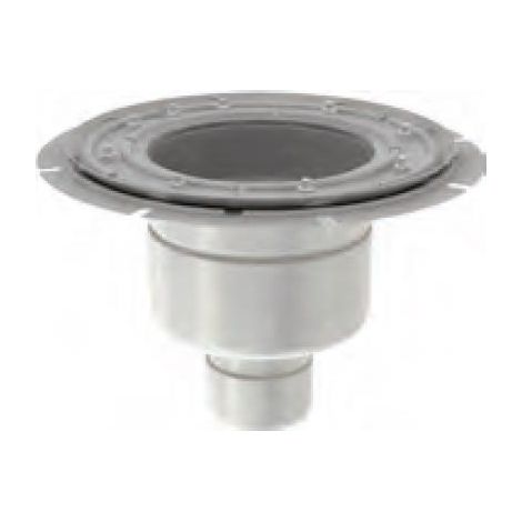 Bodenablauf 218 , DN 100 senkr. Pressdichtungsfl. m.GV,Spacer,FHD,1.4301