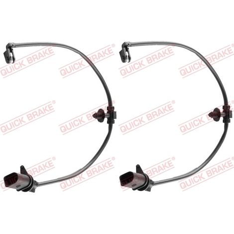 Contact d'avertissement, usure des plaquettes de frein Quick Brake WS 0493 A VW