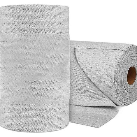 Rouleaux de chiffons de nettoyage en microfibre, réutilisables, essuie-tout détachables, chiffons en microfibre, chiffons de nettoyage ménagers non pelucheux (1/5)