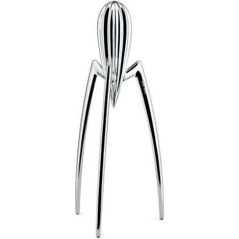Presse-agrumes Karteo 10922 Design pieuvre argentée alliage zinc déco moderne minimaliste 10x9x22cm (1/5)